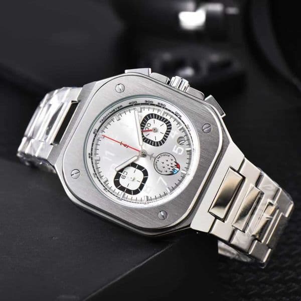 Luxury watches, high-quality watches Fashionable Mens Steel Band B5 Needle Multifunctional Quartz