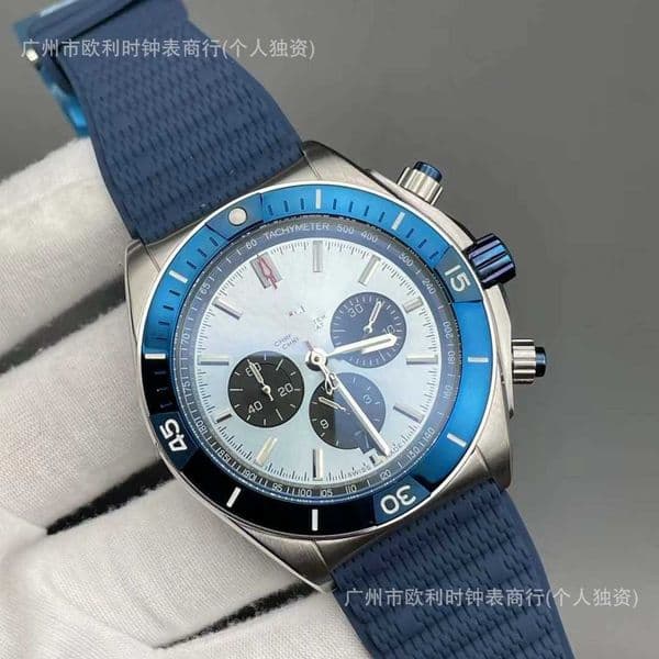 Luxury watches, high-quality watches Baijia Mens Fashion Business Quartz Movement Multifunction Chronograph Steel Band