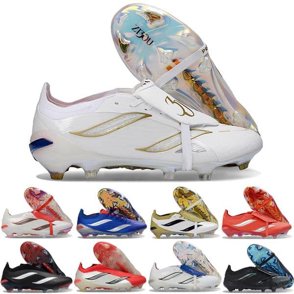High Quality Pradet0r 26 Football Boots 26 Black Football Shoes Immortal Born for Goals Jude Bellingham Signal Finishers Steel Unlocked Soccer Shoes Cleats
