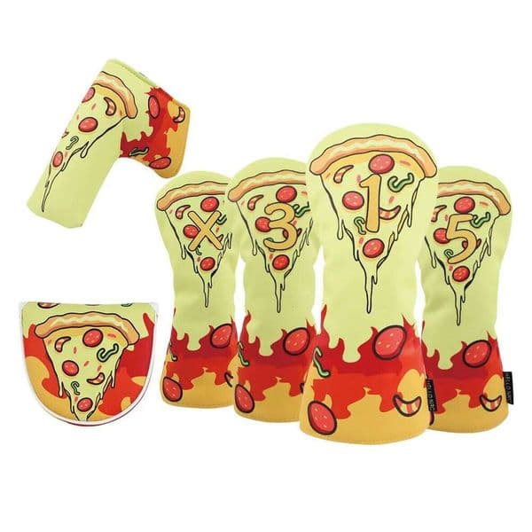 pizza covers, club covers for driver, driver cover to fit all golf clubs 26Y0411