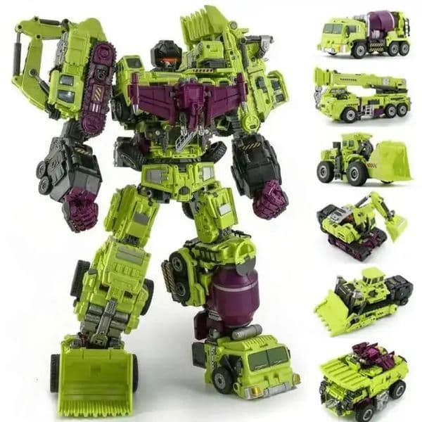 JINBAO NBK Devastator Predaking GT Masterpiece Transformation Action Figure Toys Movie Model G1 6IN1 5IN1 Deformation Car Robot 260407 Y260522