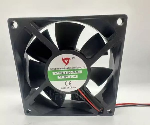 Free shipping original YTD248025S 24V 0.3A 8cm cooling fan