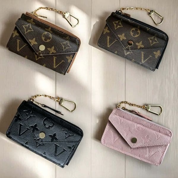 M69431 WALLET CARD HOLDER RECTO VERSO Designer Leather Fashion Womens Mini Zippy Organizer Wallet Coin Purse Bag Belt Charm Key Pouch 16A