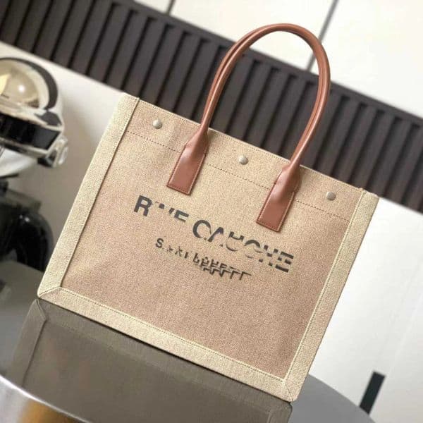 Luxury Women Jute Shopping Bag Summer Beach Bags Storage Bag Large Capacity Lady Printing Text Series Casual Tote Handbag