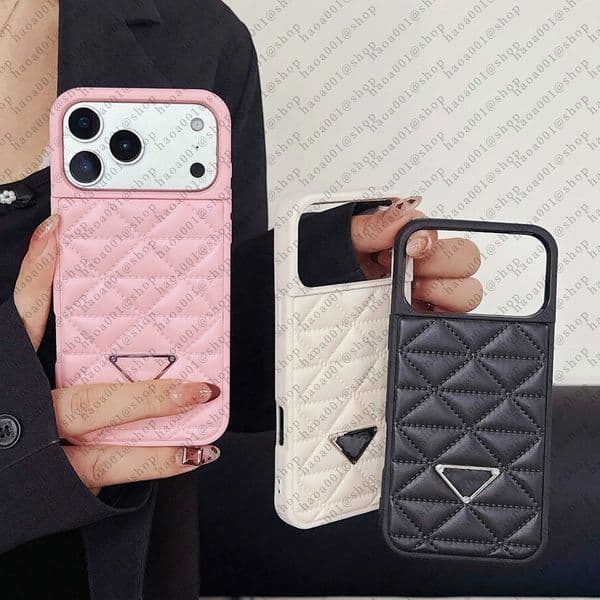 17 Pro Max Designer Phone Case Luxury iPhone Case with for iPhone 16 ProMax Cases Apple 15 14 13 12 Plus Cell Phone Cases Leather Mobile Cover Accessories 2025