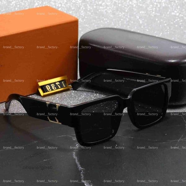 designer sunglasses women sunglasses men glasses for men women lunettes de soleil Trendy for sunglasses me n designer Wide Leg for Men Trendy Brand Square