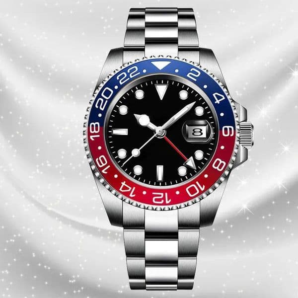 Aaa high-quality men's GMT watches 40mm designer Automatic watchs 2813 movement super luminous waterproof sapphire glass lens luxury watch gift