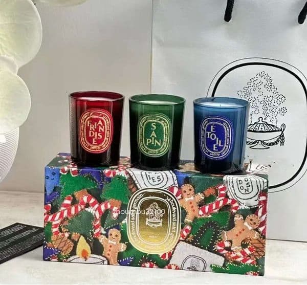 Perfume Candles190g with Wood Lid Essential Oil Incense Smokeless Scented Candle Aromatherapy-Candle Romantic Dating Atmosphere Bath Gifts 370g Z260527