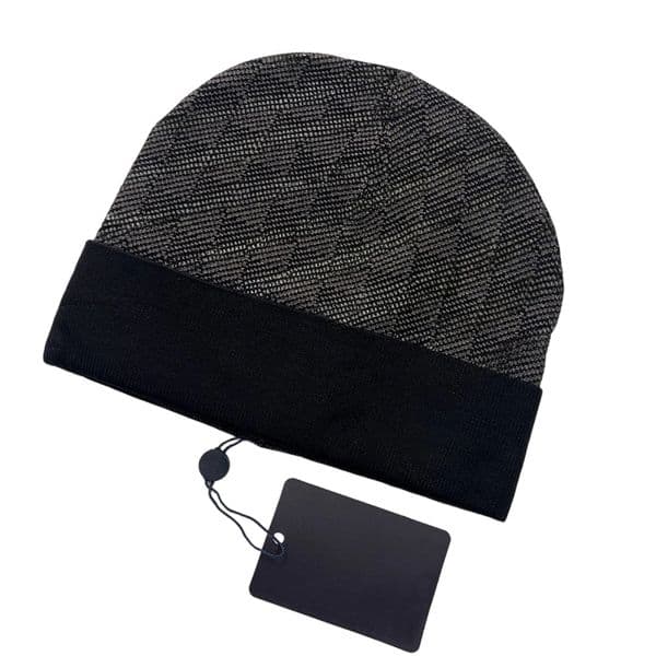 casquette lA Luxury Plaid Knit Beanie Hat Scarf Set Wool Blend Winter Warm Unisex Ski Bonnet Multi Color top AAAAA