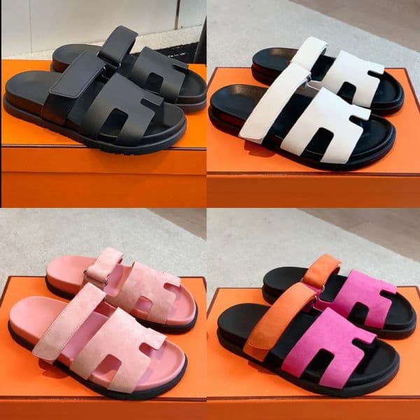 woman sandals pink sandals Designer sandals designer slippers men designer slides women's slippers fashionable summer slippers flip flops flat bottomed beach 35-44