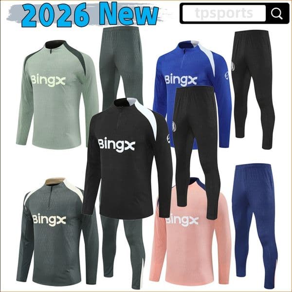 chelsease 26/27 tracksuit long sleeved 25 26 27 training suit suit soccer Jersey kit uniform chandal adult sweatshirt Sweater men sets