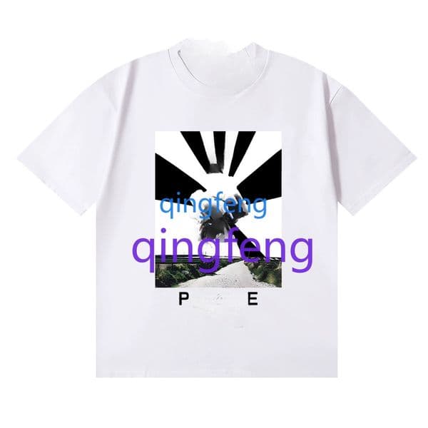 Men's Hip Hop Style Black Graphic T-shirt, Casual Crew Neck Short Sleeve Tee with Abstract Print for Streetwear