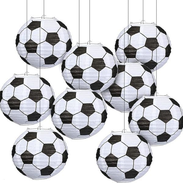 Basketball Football Baseball Rugby DIY Handmade Folding Paper Lantern Lampshade World Cup Party Decoration Supplies ddmyAug