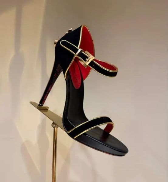Elegant Party Dress Cesare Paciotti Sandals Shoes For Women Dagger Heels Silver Metal Stiletto Heels Lady Pumps Sexy Luxury Sexy Walking EU35-43