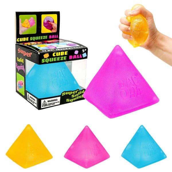 Amazon's new Needoh frosted pyramid maltose stress-relief toy