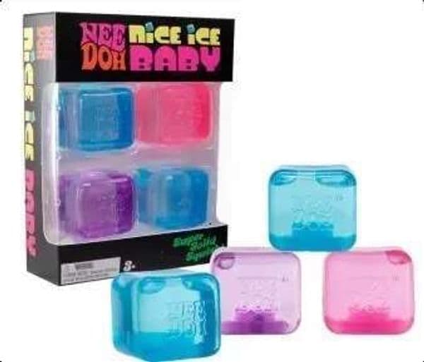 Stress Relief Puzzle Toy NeeDoh Nice Cube Schylling Sensory Squeeze