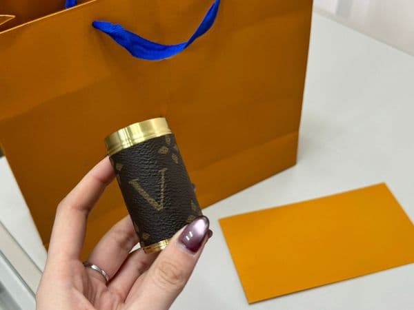 Classic fashion earrings rings necklaces jewelry mini storage boxes designer letter logos Travel Portable storage cans luxury vintage canvas metal lid storage box