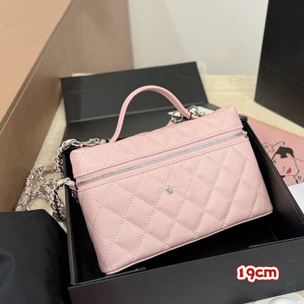 Designer Makeup Bag With Mirror Crossbody Bag handbag Chain Bag Cosmetic Bags Pouch Box Bag Women's handle Cases Shoulder 16/18/19 Luxury Sheepskin M96315