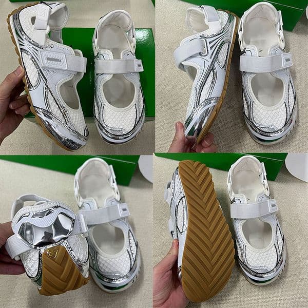 Suede Lightweight Nylon Mary Jane Sneaker unique smooth leather trims Italian designer womens Mary Jane shoes trendy bestseller silvery Casual flat ballet shoes