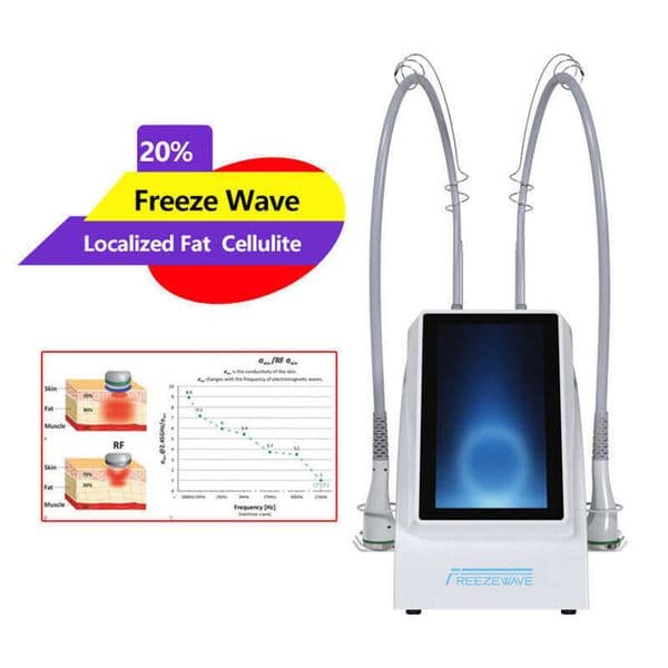Ace Professional Coolwaves Machine Cryo Slimming Cryotherapy Body Contouring Machine Skin Tightening Fat Removal Body Shaping Machine