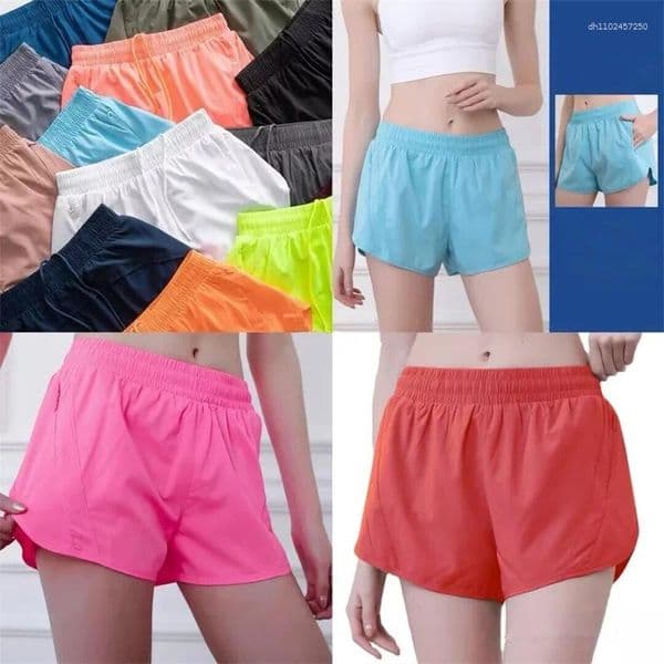 Women's Shorts Yoga Women Fitness Running Gym Cycling Woman Quick Drying Sports Pants Short
