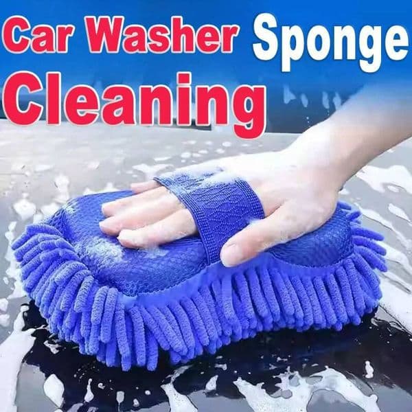 Brush Cleaner Tools Microfiber Washer Sponge Cleaning Towel Auto Gloves Car Washing Accessories ddmythur