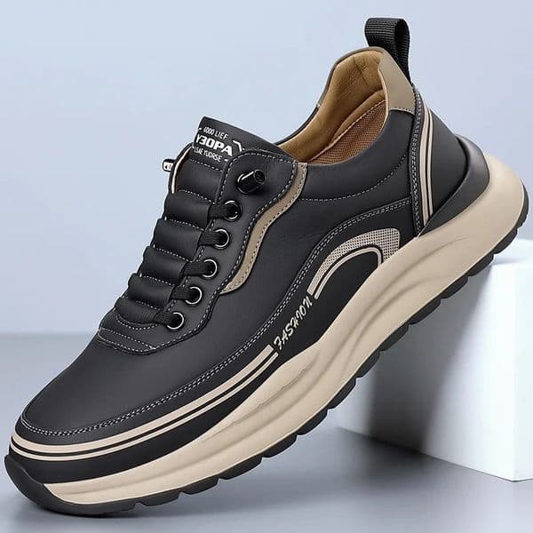 Mens Leather Casual Shoes Slip On Comfortable Breathable Lightweight Non Waterproof Loafers for Wholesale 260413
