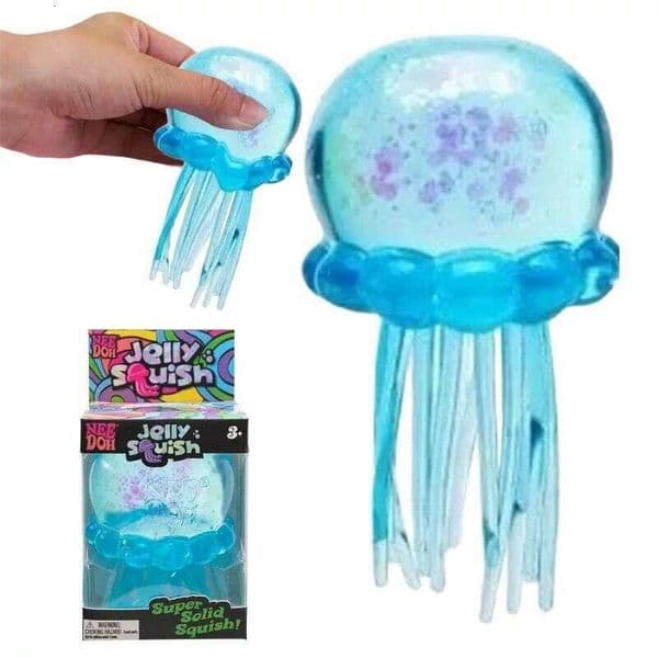 2026 New Schylling Needoh Jelly Squish Sensory Squeeze Jellyfish Squishy Toy Toys
