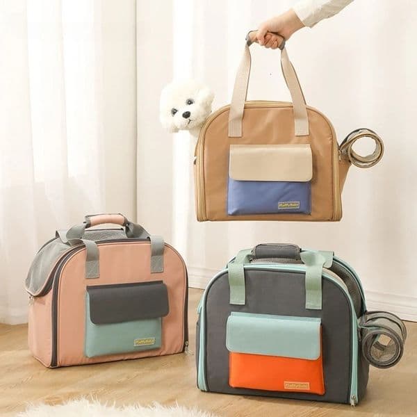 Multifunctional Pet Bag Cats and Dogs Comfortable Breathable Shoulder Dog Backpack Puppy Handbag Weight4KG 260403