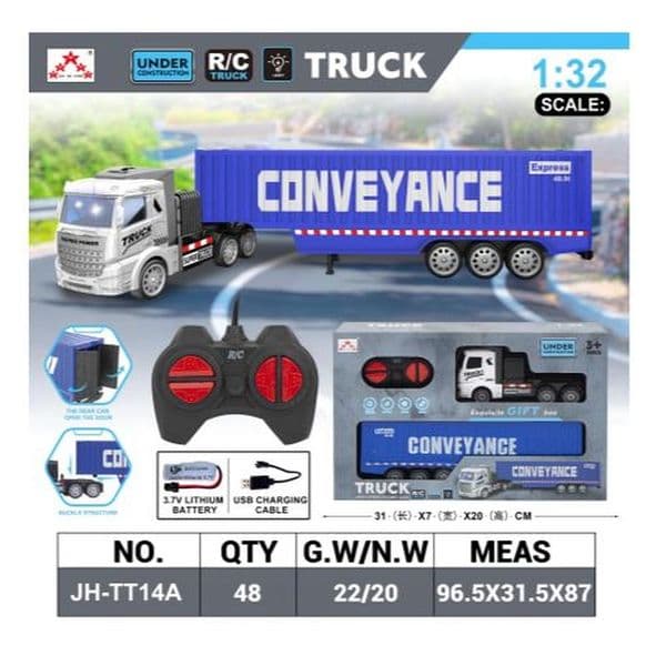Four-Way Tractor Remote Control Vehicle