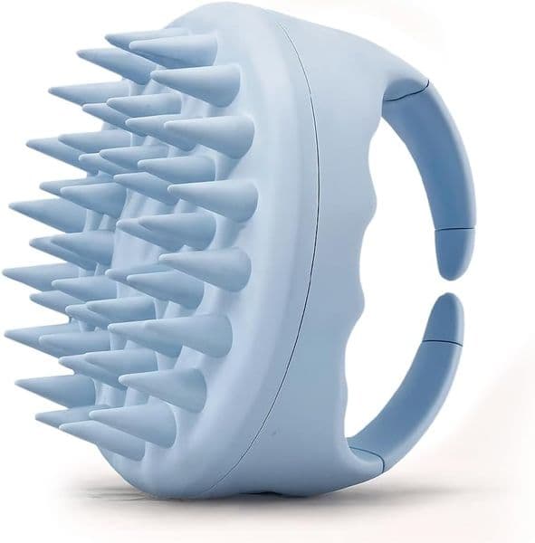 Hair Scalp Massager Shampoo Brush Scalp Exfoliator for Dandruff Removal for Hair Growth Wet Dry Scalp Exfoliator Brush