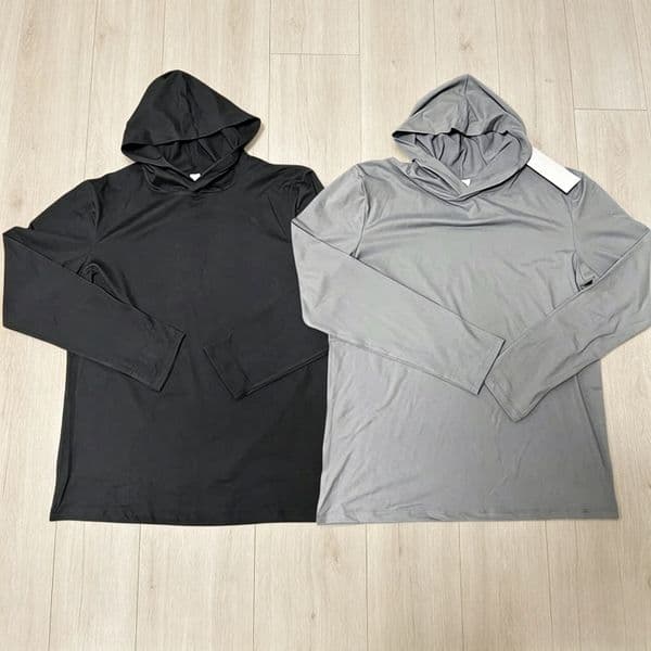 Designer Hoodie Mens Long Sleeved T-shirt Sports Leisure Hooded Quick Drying Sweatshirts Crew Neck Pullover Running Fitness Outdoor SweatTops
