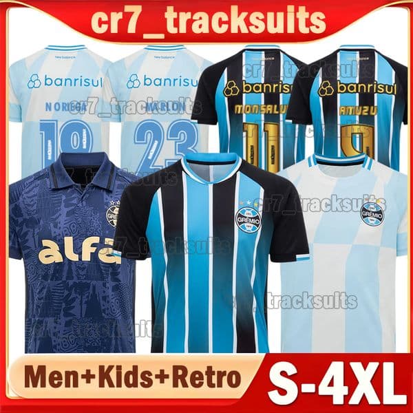 4XL 2026 Gremio Foot-Ball Porto Alegrense Soccer Jerseys VINICIUS ENAMORADO AMUZU TETE NARDONI ARTHUR Football Shirts 26 27 NORIEGA Men Uniforms Retro kids kits sets