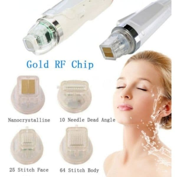 Replacement Gold Head Micro Needle Cartridge Tips For Rf Fractional Machine Microneedling Skin Care Beauty Wrinkle Removal Anti Stretch Mark144