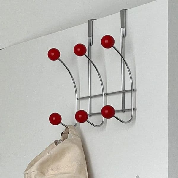 Portable Door Hook Hanging Coat Rack Without Drilling Multifunctional Bedroom Storages Hanger Kitchen Organizer Home Accessories 260410