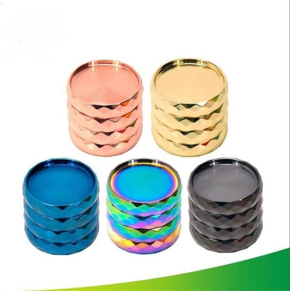 Individual design of new 56mm top depression four layer zinc alloy smoke mill
