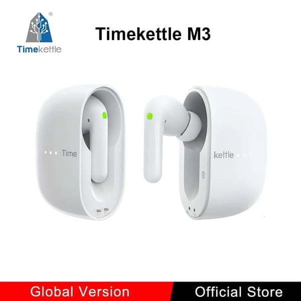Timekettle M3 Translator Earbuds Bluetooth Time Simultaneous Headphones Instant Voice Translate Device for Business Travel 260410