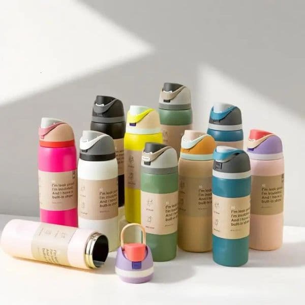 Vacuum Flasks Thermoses Water Bottle Drinkware Thermo Tumbler Stainless Steel Thermal Mug Original Cold Coffee 260331