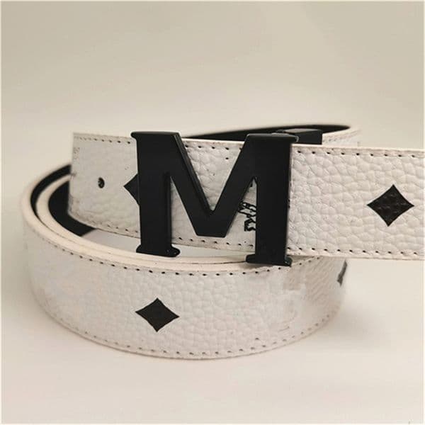 Mens Belt Designer Belts for Women 3.5cm Belt New M Buckle Leather Belts Woman and Man Luxury Brand Belts Waistband High Quality Jeans Skirt Bb Simon Belts