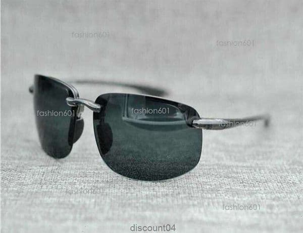 Brand Designer Mcy Jim 407 Sunglasses High Quality Polarized Rimless Lens Men Women Driving Sunglasses with Case2057665fashion166m7rv