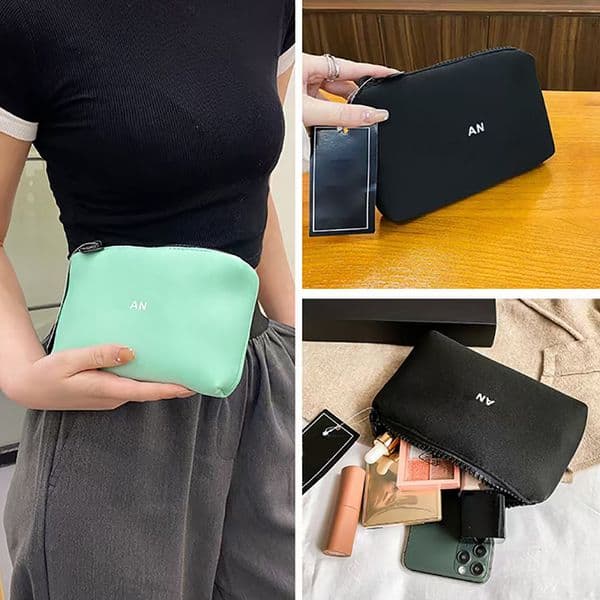 Designers Zipper Makeup Bag Womens Vanity Bag Mens Portable Toiletries Designer Make Up Pouch Luxury Makeups Case Durable Thick Mesh Cosmetic Bag Tote Bags