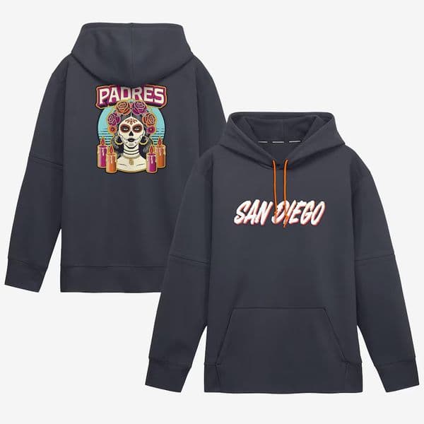 Padres Obsidian 2026 City Connect Collection Therma-FIT Hoodie Sweatshirts