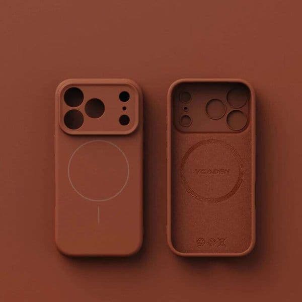 Liquid Silicone For Soft Phone Case for iPhone Air 16 Plus 15 14 13 12 17 Pro Max Magnetic Matte Candy Cover 26L0313