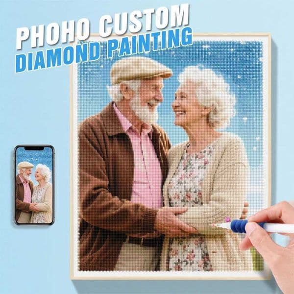 HUACAN 5d Diy Diamond Mosaic Custom Photo Cross Stitch Full Square Round Drill Home Decor Personal Customized Art HandmadeZ260413