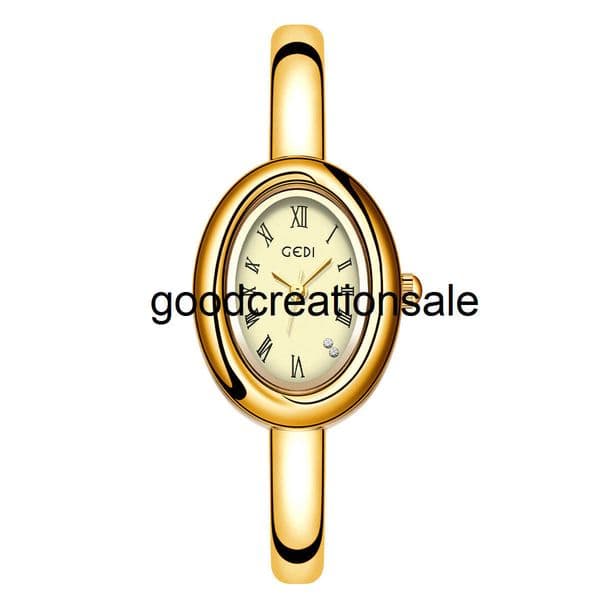 Luxury Brand C designer watch Bathtub-shaped bracelet watch for women Roman numeral dial simple vintage quartz watch ladies watch with a high-end feel 4ZAR