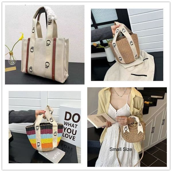 Designer Bags Tote Bags Luxury Bags Beach Bags Women's Fashion Bags Linen Canvas Bags 5A Quality Shoulder Bags Large Capacity Shopping Bags Crossbody Bags Handbags