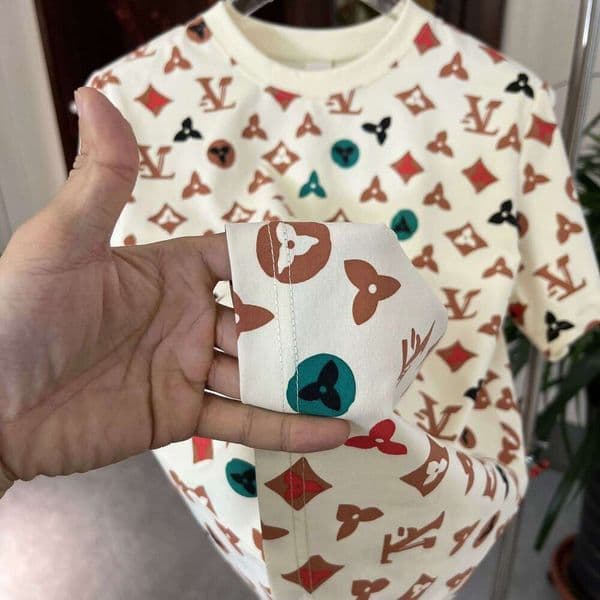 Summer T-Shirt New Trendy Brand Fashion Men's European Style Niche Round Neck Light Luxury Popular Short Sleeve