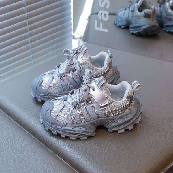 Children Casual Shoes for Girls Boys Spring Autumn New Fashion Korean Style Soft Sole Non-slip Versatile School Sneakers 26Y0414
