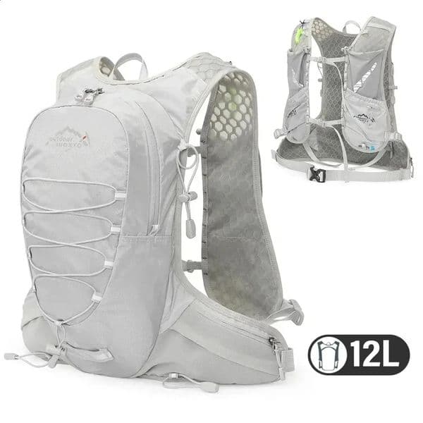 12L Cycling Hydration Vest Running Backpack Lightweight Riding Pack Camping Bag Mountaineering Equipment 260403