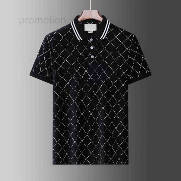 Men's Polos Designer Summer T-shirt tees shirts Fashion Mens women's short sleeve top Polo couple T shirt Men Spring high-end Stylist Letter Cotton Casual clothing